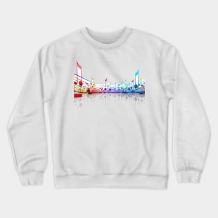 Music Notes Crewneck Sweatshirt